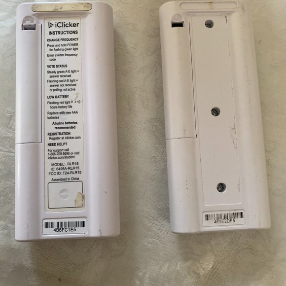 Two I-clickers Great condition - Picture 2 of 2